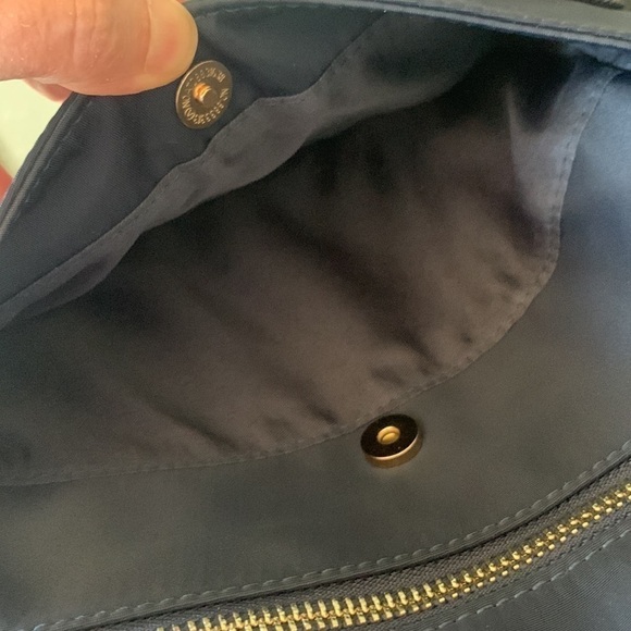 Myztique‎ Blue Nylon Shoulder Crossbody Purse NWOT - Picture 7 of 10